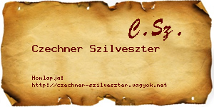 Czechner Szilveszter névjegykártya
